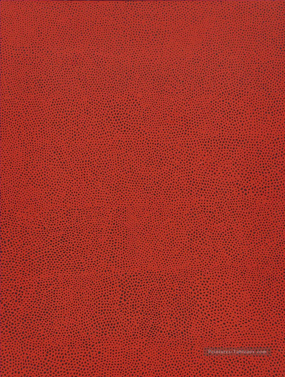 PAS de rouge B Yayoi KUSAMA pop art minimalisme féministe Peintures à l'huile